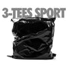 3 Shirt Sport Cut Black Bag Bundle